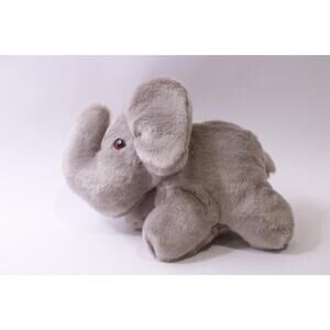 Lucy's Toys, Elephant Plush, Gray, Furry Stuffed Animal, Nursery ~ 250903-WH 597